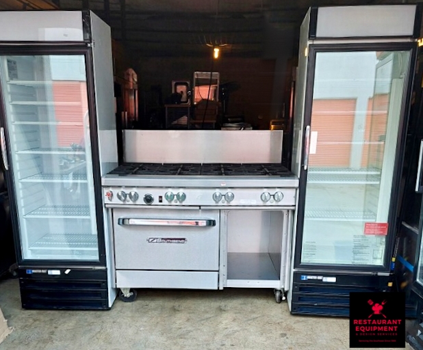 Commercial-Restaurant-Range-with-Oven