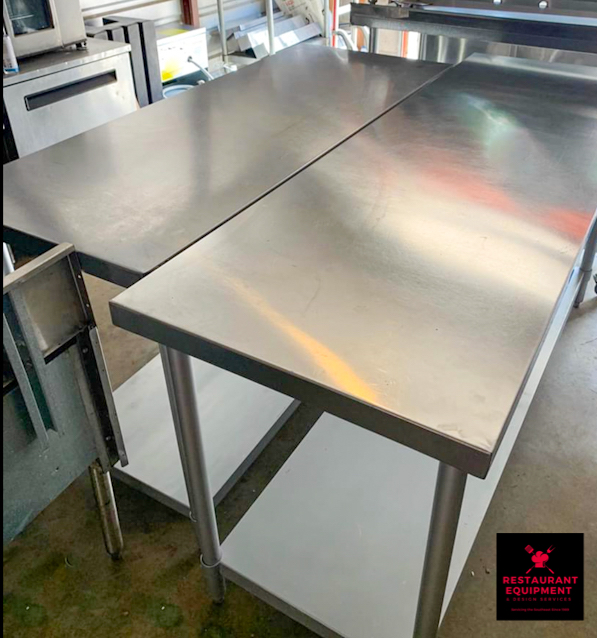 New & Used Commercial Grade Stainless Work Tables